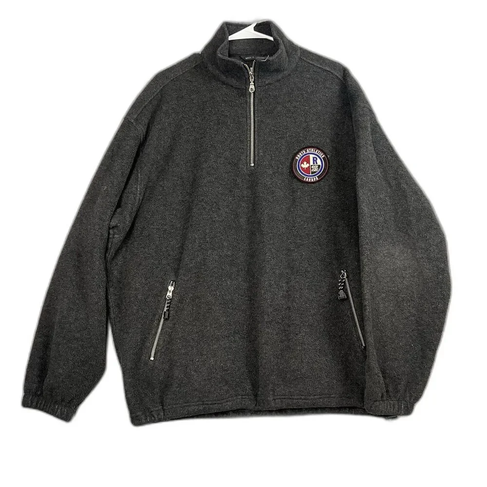 Roots Canada‎ Sweater Large Athletics 25th Anniversay Edition Pullover Jacket